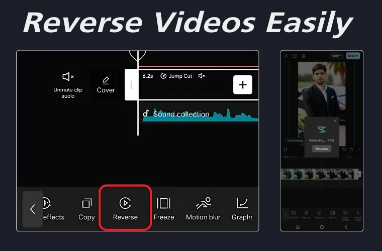 CapCut MOD APK 21 Reverse Video Effect CapCut