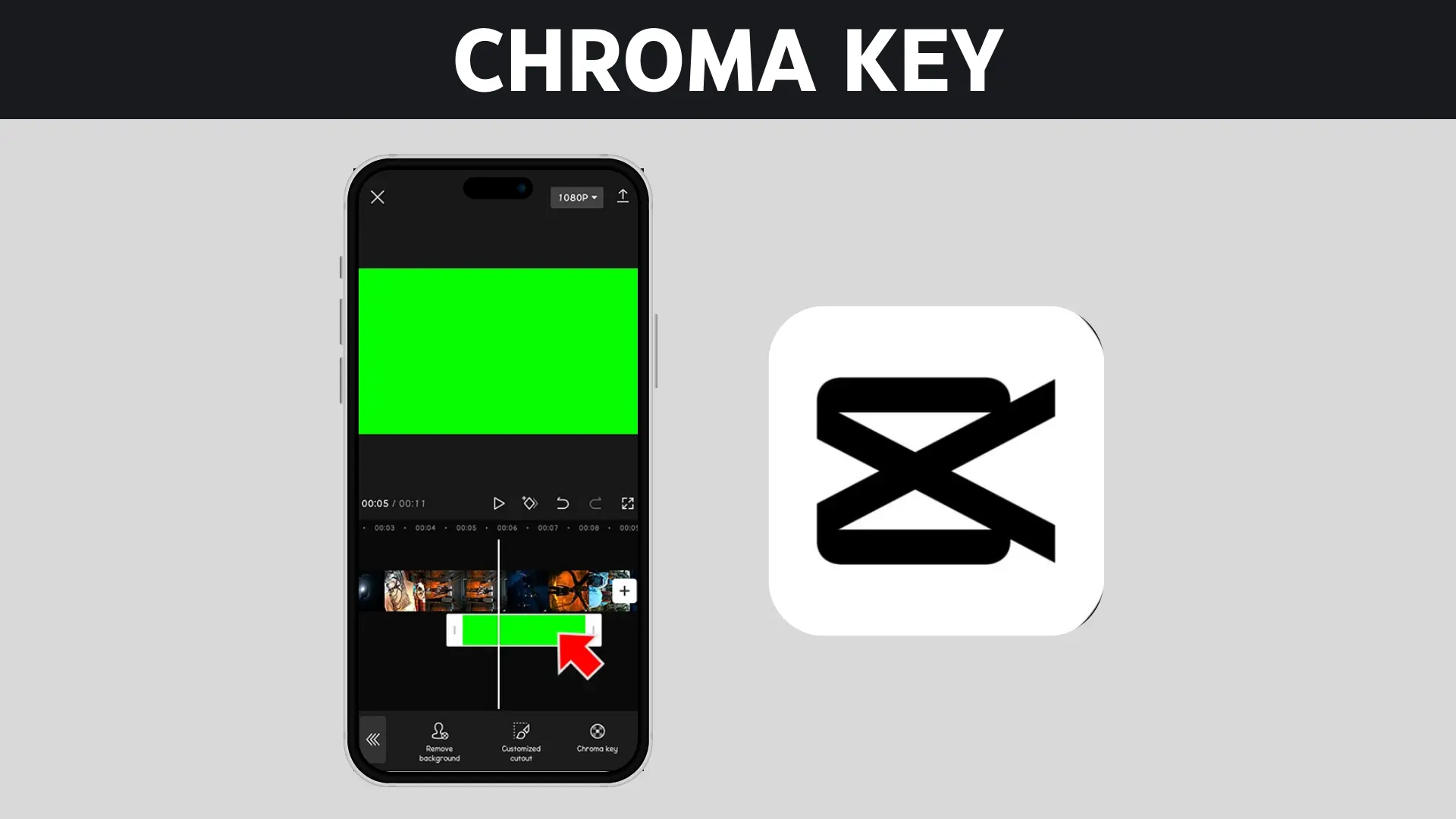 CapCut MOD APK 13 Chroma Key capcut
