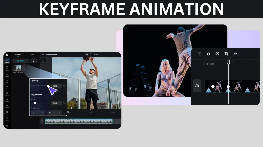 5 Hidden CapCut Features You Probably Didn’t Know Existed 3 Keyframe Animation Capcut