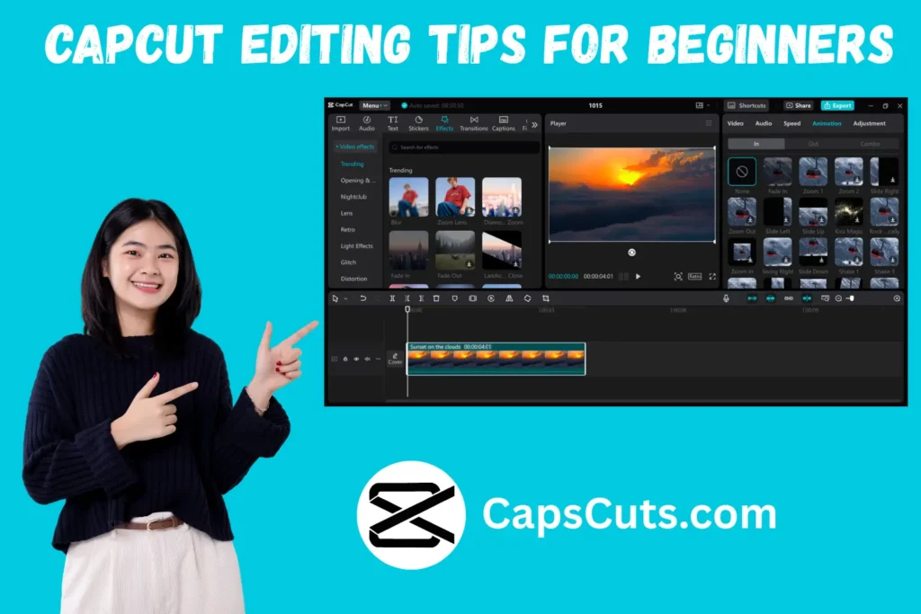 CapCut Editing Tips for Beginners: Create Professional Videos Fast 1 CapCut Editing Tips for Beginners